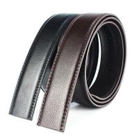 Luxury-Mens-Leather-Automatic-Ribbon-Waist-Strap-Belt