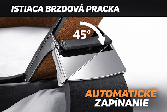 Opasok s brzdovou prackou