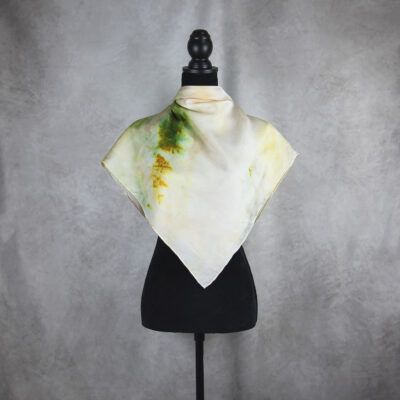 Hodvábna šatka LIMITED_248, Ručná výroba na Slovensku, 90 x 90cm