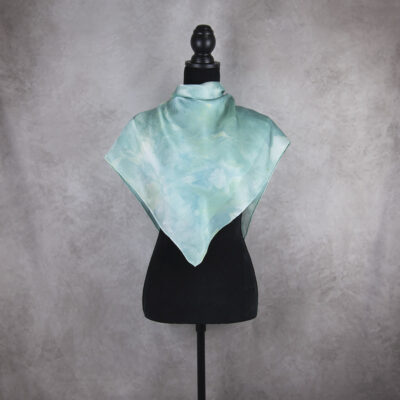 Hodvábna šatka LIMITED_267, Ručná výroba na Slovensku, 90 x 90cm