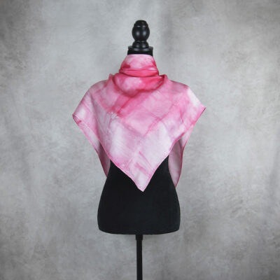 Hodvábna šatka LIMITED_269, Ručná výroba na Slovensku, 90 x 90cm