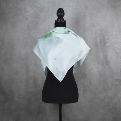 Hodvábna šatka LIMITED_203, Ručná výroba na Slovensku, 90 x 90cm