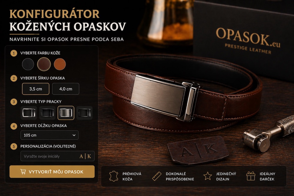 Čo je konfigurátor kožených opaskov?