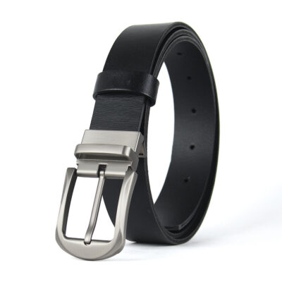 Unisex kožený opasok STEEL NOVA, šírka 3.3cm, Slovenská výroba