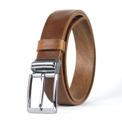 Kožený unisex opasok s dezénom OBSIDIAN, šírka 3.3cm, Slovenská výroba