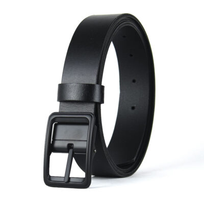 Unisex kožený opasok BLACKFORGE, šírka 3.3cm, Slovenská výroba