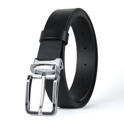 Unisex kožený opasok STRIKE, šírka 3.3cm, Slovenská výroba