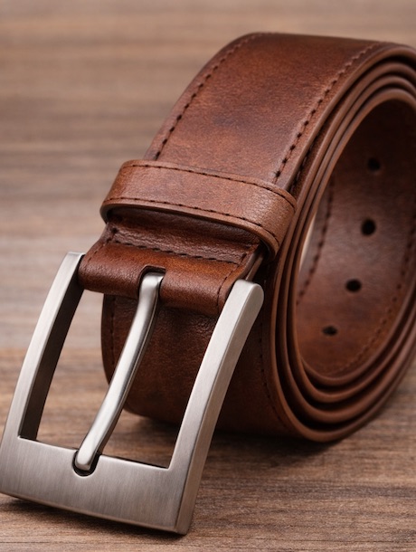 klasické kožené opasky
